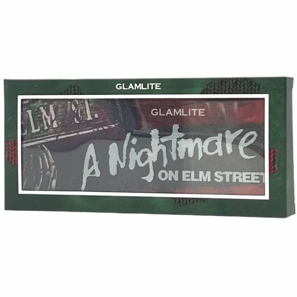Glamlite + A Nightmare On Elm Street Freddy Krueger Eyeshadow Palette Collab NIB - Picture 2 of 9